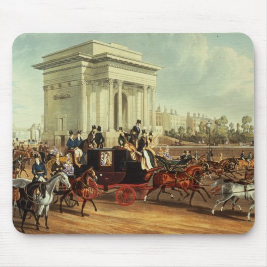 ジェームスの角のない動物の後のハイドパークのコーナー、 マウスパッド (正面)