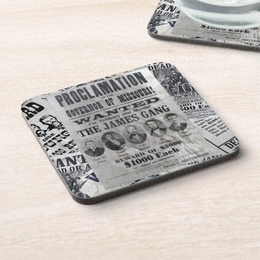 ジェームスの集団はポスターがほしいと思いました コースター (左側)