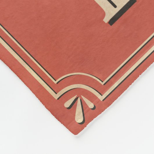 ジェームスの1:12毛布 フリースブランケット (角)