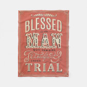 ジェームスの1:12毛布 フリースブランケット (正面)