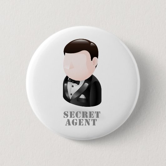 ジェームスの   スタイルのキャラクター 缶バッジ (正面)