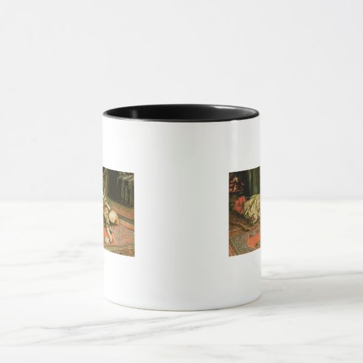 ジェームスジェイクスヨセフTissot断念される| マグカップ (中央)