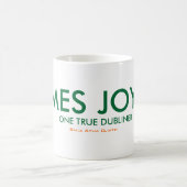 ジェームスジョイスのDublinerのマグ コーヒーマグカップ (中央)