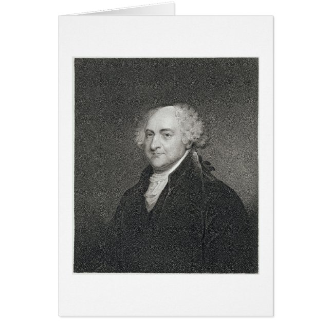 ジェームスバートンLongacre (179著刻まれるジョン・アダムズ (正面)