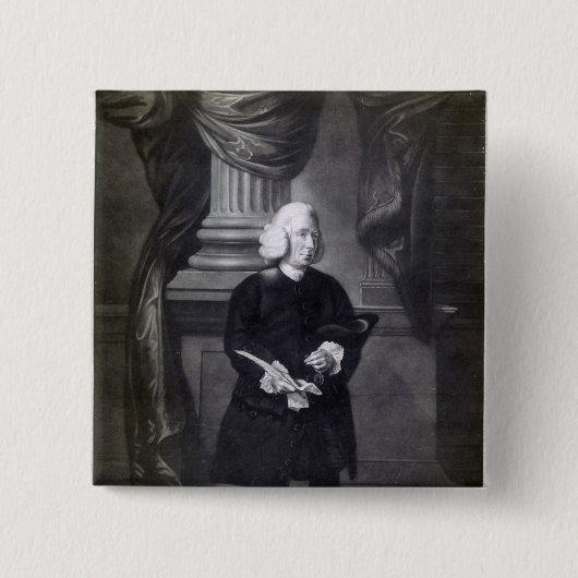 ジェームスワトソン著刻まれるダニエルの競争1773年 缶バッジ (正面)