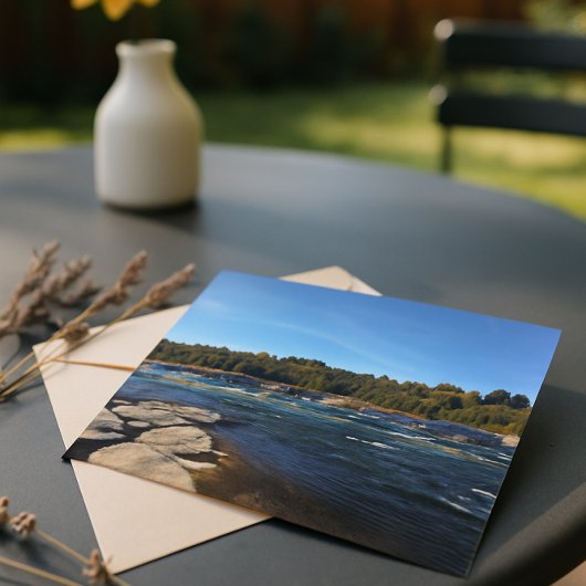 ジェームス川の美しい写真 ポストカード