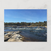 ジェームス川の美しい写真 ポストカード (正面)