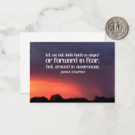 ジェームス感動的・チューバー引用文「認識度」 ノートカード