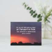 ジェームス感動的・チューバー引用文「認識度」 ポストカード (スタンド正面)