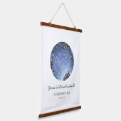 ジェームス星図 吊り下げ型タペストリー (傾斜あり)