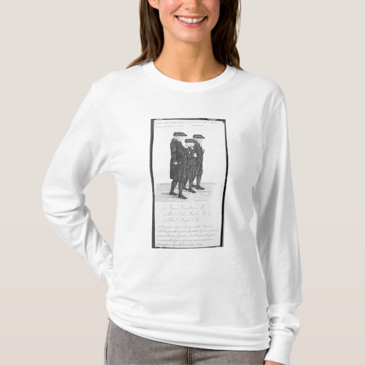 ジェームス間のエジンバラのジョン・ウェスレーの歩く Tシャツ (正面)