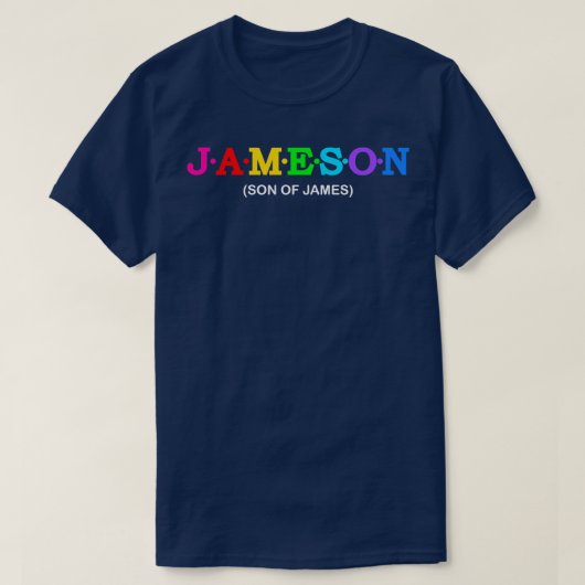 ジェームス1の息子ジェームソン Tシャツ (デザイン正面)