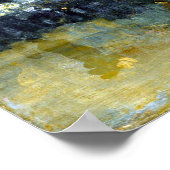 ジェームス・アボット・マクニール・ウイスラー・ノクターンのブラック ポスター (角)