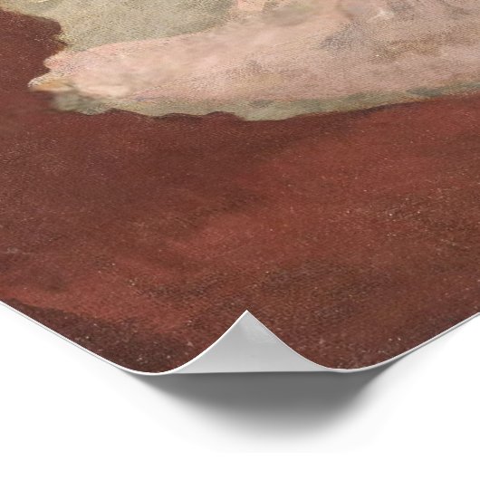 ジェームス・ウィスラー – レディ・メウポートレート ポスター (角)