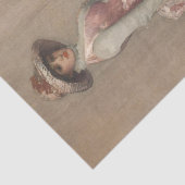 ジェームス・ウィスラー – レディ・メウポートレート 薄葉紙 (詳細)