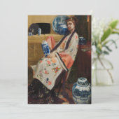 ジェームス・ウィスラー – The Lange Leizen of the Six Marks サンキューカード (スタンド正面)