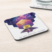 ジェームス・ウェッブ宇宙望遠鏡ポスター。 コースター (左側)