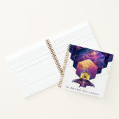 ジェームス・ウェッブ宇宙望遠鏡ポスター。 ノートブック (内部)