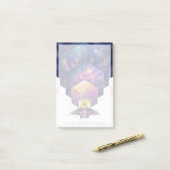 ジェームス・ウェッブ宇宙望遠鏡ポスター。 ポストイット (デスク上)