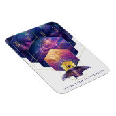 ジェームス・ウェッブ宇宙望遠鏡ポスター。 マグネット (右側)