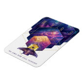 ジェームス・ウェッブ宇宙望遠鏡ポスター。 マグネット (左側)