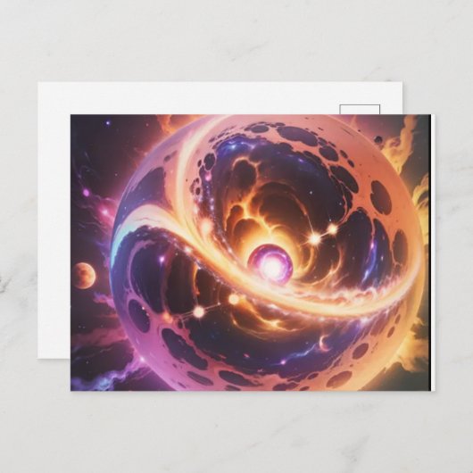 ジェームス・ウエブ宇宙望遠鏡 ポストカード (正面/裏面)