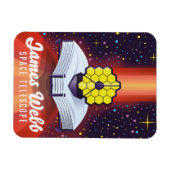 ジェームス・ウエブ宇宙望遠鏡。 マグネット (横)