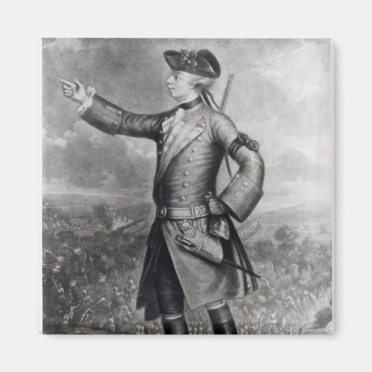 ジェームス・ウルフ将軍 マグネット (正面)