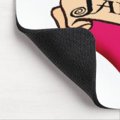 ジェームス-カスタムなハートの入れ墨のTシャツ及びギフト マウスパッド (コーナー)