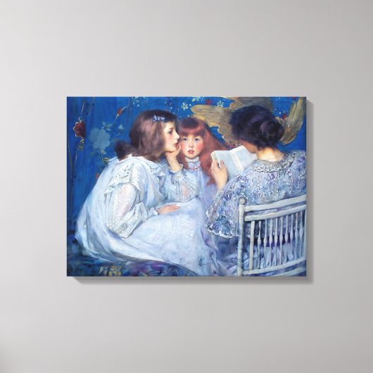 ジェームス・シャノンによるジャングルテイルズ。 キャンバスプリント (正面)