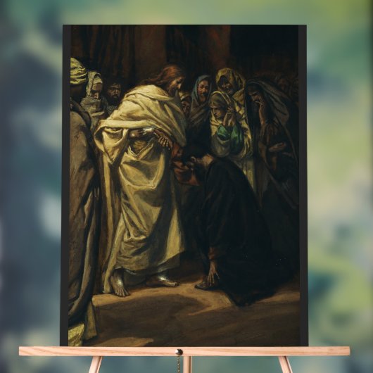 ジェームス・ティスソによる聖トマスの不信仰 アクリルサイン (ニュートラル)