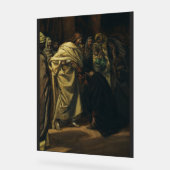 ジェームス・ティスソによる聖トマスの不信仰 アクリルサイン (傾斜)