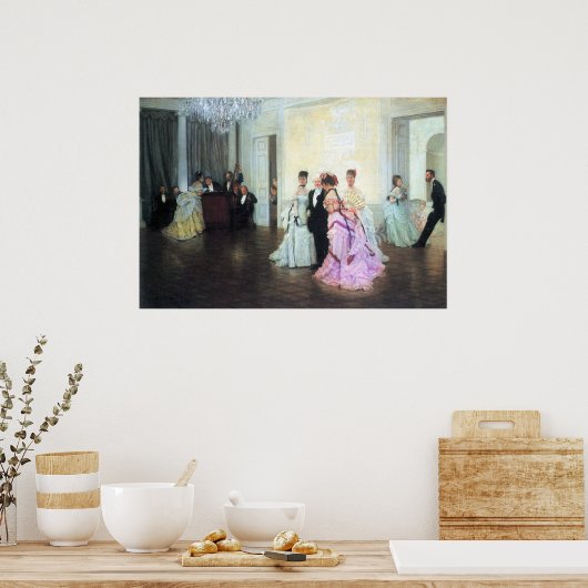 ジェームス・ティスソの手が早すぎる ポスター (キッチン)