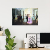 ジェームス・ティスソの手が早すぎる ポスター (ホームオフィス)