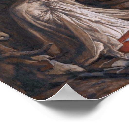 ジェームス・ティスソの「主イエス・キリストの誕生 ポスター (角)