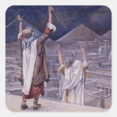 ジェームス・ティスソ:イナゴの疫病 スクエアシール (正面)