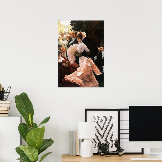 ジェームス・ティストは政治的女性のポスターを貼った ポスター (ホームオフィス)