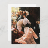 ジェームス・ティソット・ザ・ポリティカル・レディー・招待状 招待状 (正面/裏面)