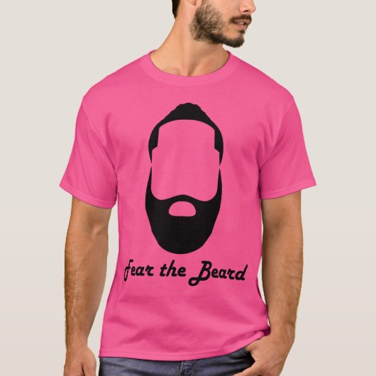 ジェームス・ハーデン – 髭を恐れる Tシャツ (正面)