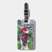 ジェームス・ボンドおよびWaco ラゲッジタグ (正面縦)