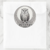 ジェームス・マイケル・ミラーによるエンターテイナーのステッカー ラウンドシール (バッグ)