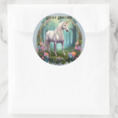 ジェームス・マイケル・ミラーによるエンターテイナーのステッカー ラウンドシール (バッグ)