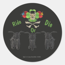 ジェームス・マイケル・ミラーのステッカー ラウンドシール