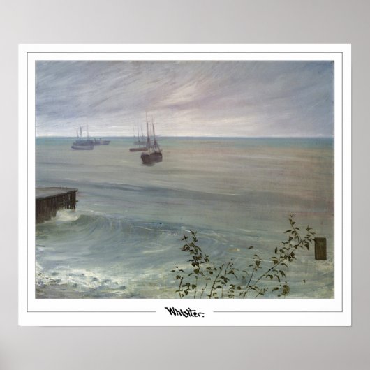 ジェームス・マクニール・ウィスラー・ゼディング・アート・ポスター#299-2 ポスター (正面)