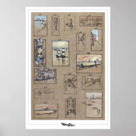 ジェームス・マクニール・ウィスラー・ゼディング・アート・ポスター#339-2 ポスター