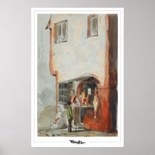 ジェームス・マクニール・ウィスラー・ゼディング・アート・ポスター#4-2 ポスター (正面)