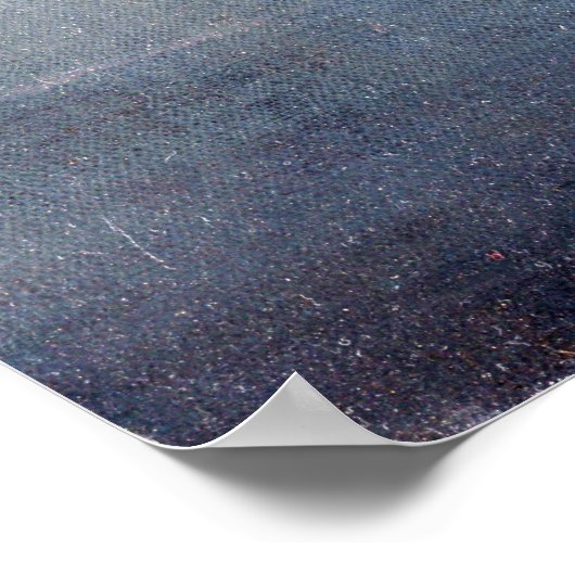 ジェームス・マクニール・ウイスラー・ノクターン・イン・ブルーとシルバー ポスター (角)