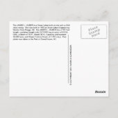 ジェームス・L・クバー ポストカード (裏面)