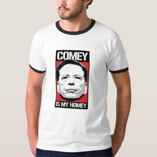 ジェームスComey - Comeyは私の家庭的です- - Tシャツ (正面)