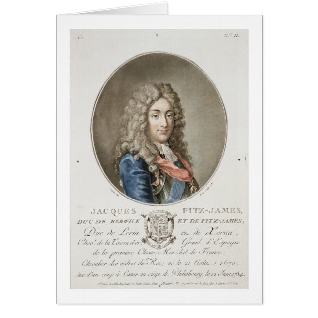 、ジェームスFitzjames (1670-1733年の) Berwickの第1公爵、 (正面)